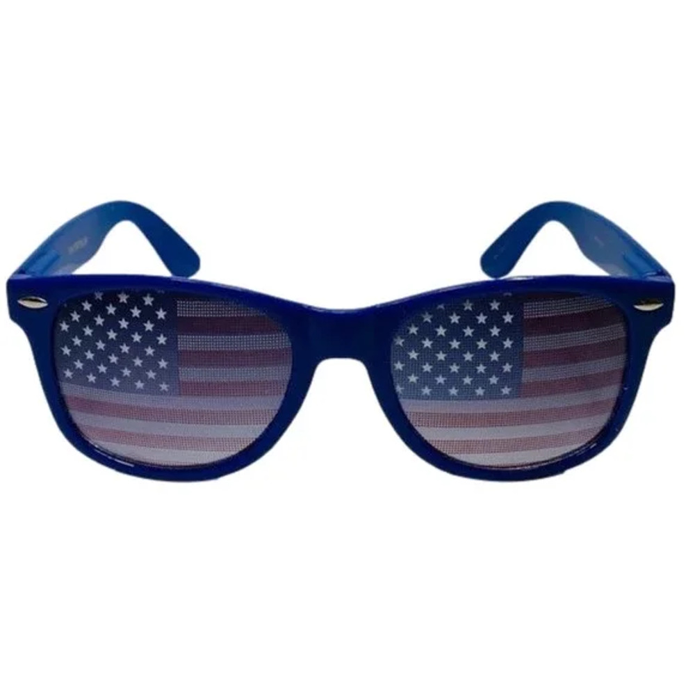 6028 | Blue American Flag Sunglasses